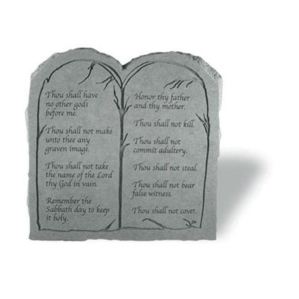 Kay Berry Inc Kay Berry- Inc. 20311 The Ten Commandments - Tablet Memorial - 11 Inches x 11.25 Inches 20311